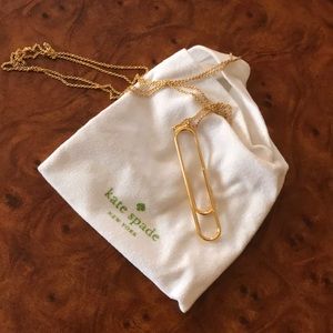 Kate Spade Paperclip Necklace